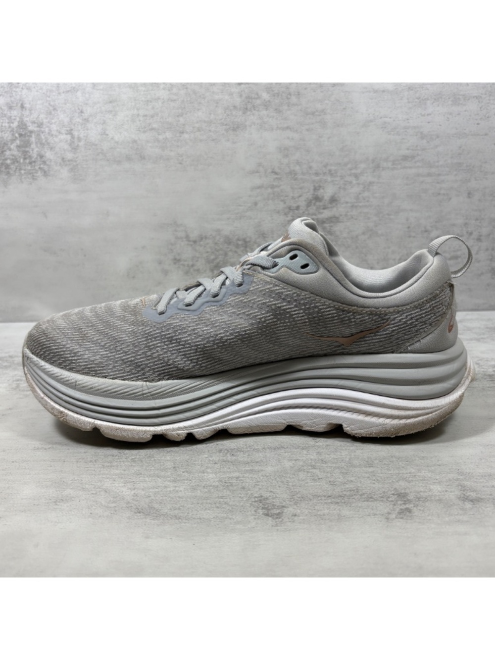 Hoka One One Gaviota 5 Running Shoes - Women's Size 8.5D Wide - Gray - Picture 5 of 11